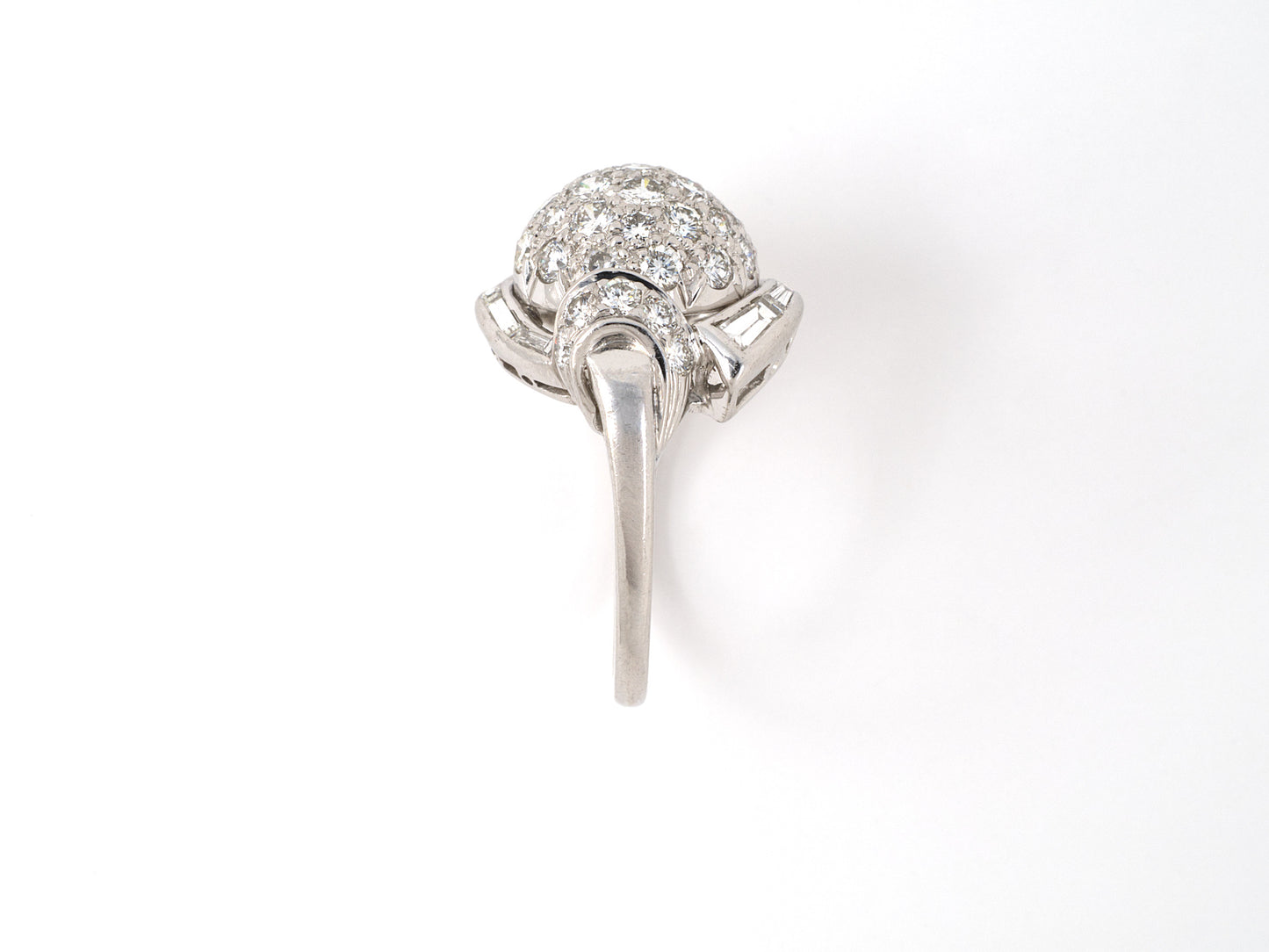 96177 - Circa 1960 Platinum Diamond Ring