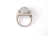 96177 - Circa 1960 Platinum Diamond Ring