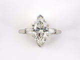 96907 - Platinum GIA Diamond Engagement Ring