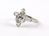 96907 - Platinum GIA Diamond Engagement Ring