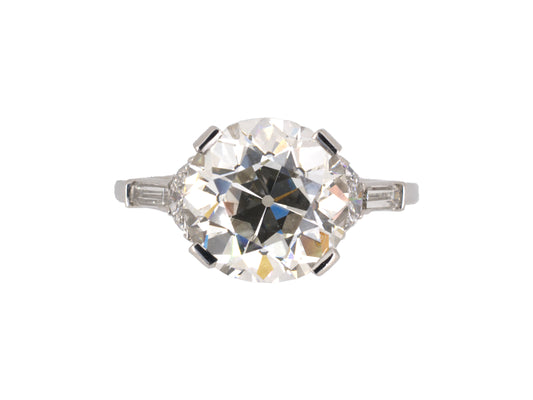 97273 - Platinum GIA Diamond Engagement Ring