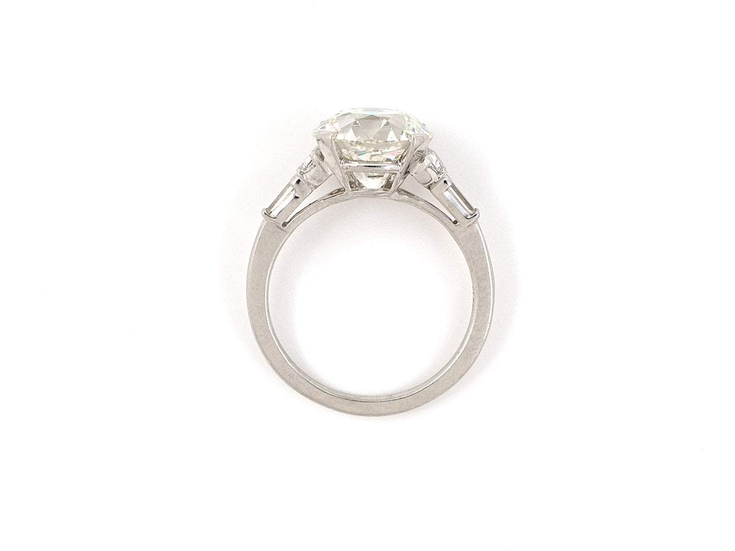 97273 - Platinum GIA Diamond Engagement Ring